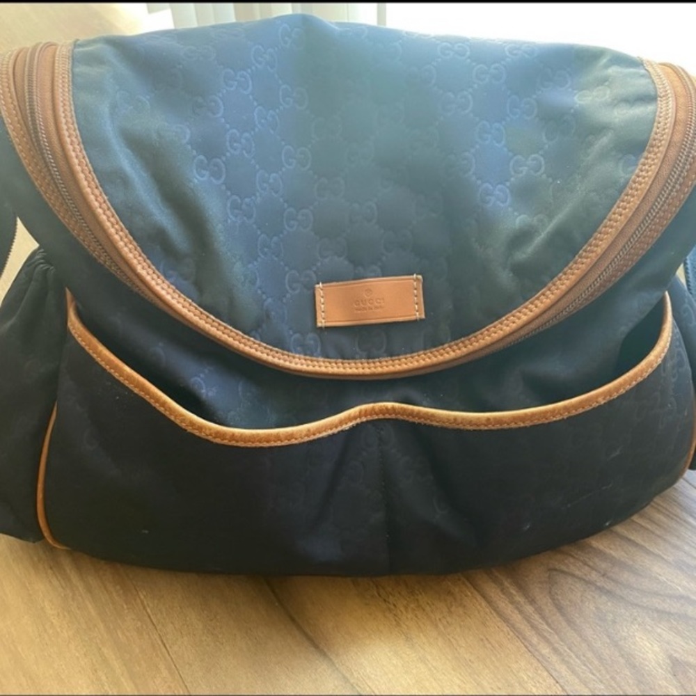 Gucci diaper bag